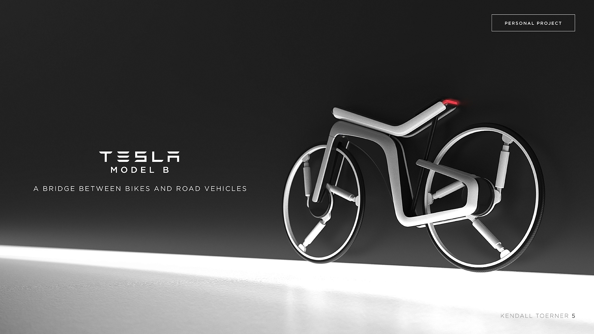 Tesla Model B independent mobility concept