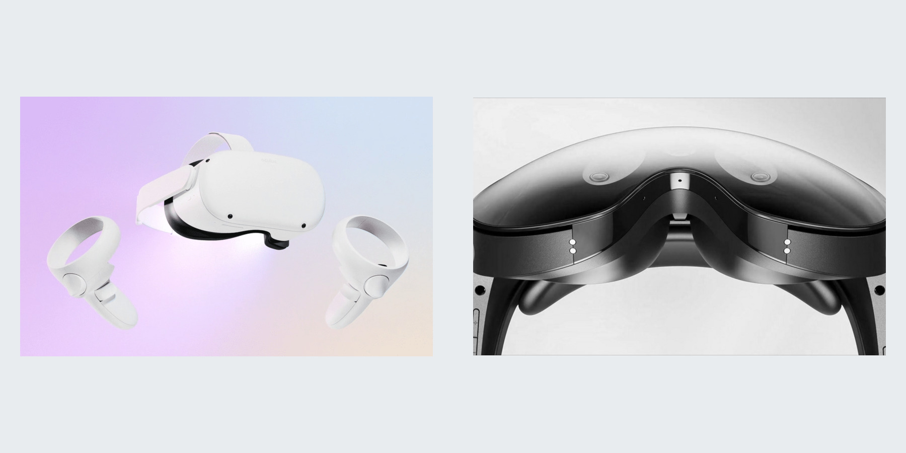 Oculus Quest 2 and Meta Quest Pro headsets